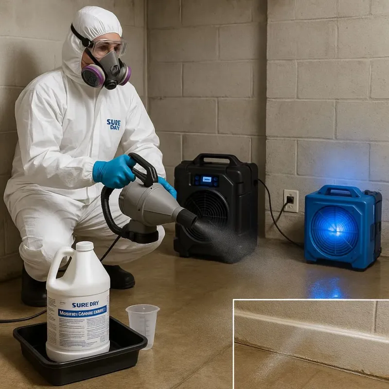 Sanitization and Odor Removal process in Quitman, GA