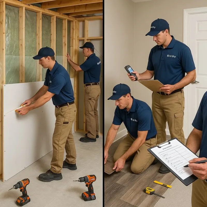 Repairs and Reconstruction process in Quitman, GA